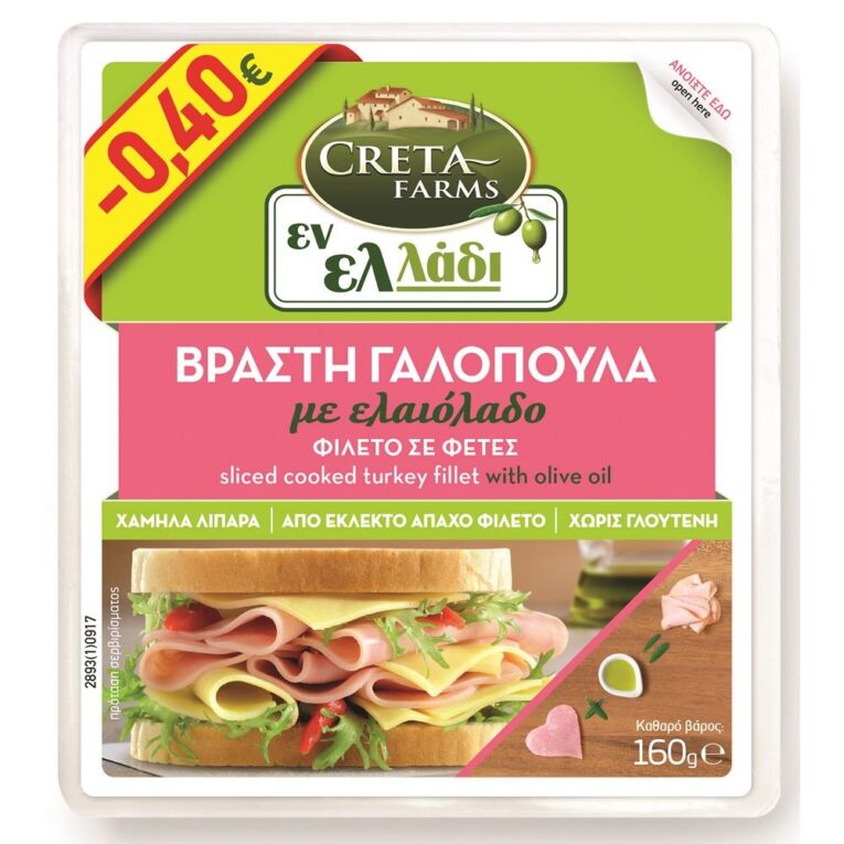 Cooked Turkey Gluten-Free (Creta Farms)