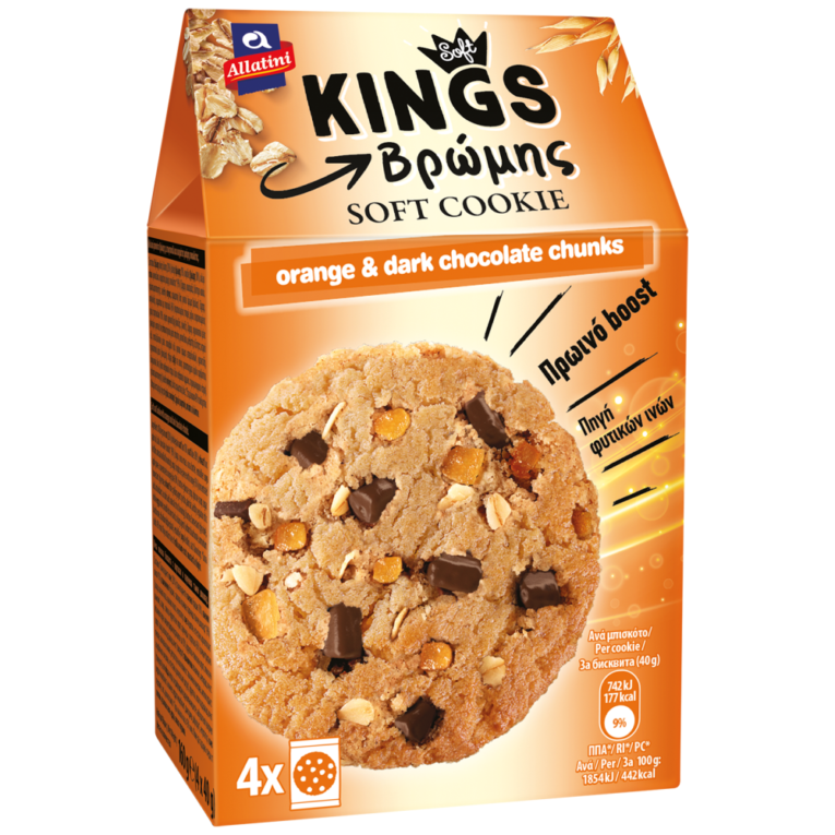 Kings Soft Cookie Orange & Dark Chocolate