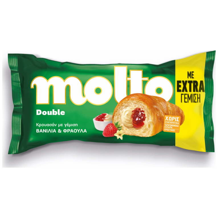 Molto Double Strawberry Vanilla Croissant